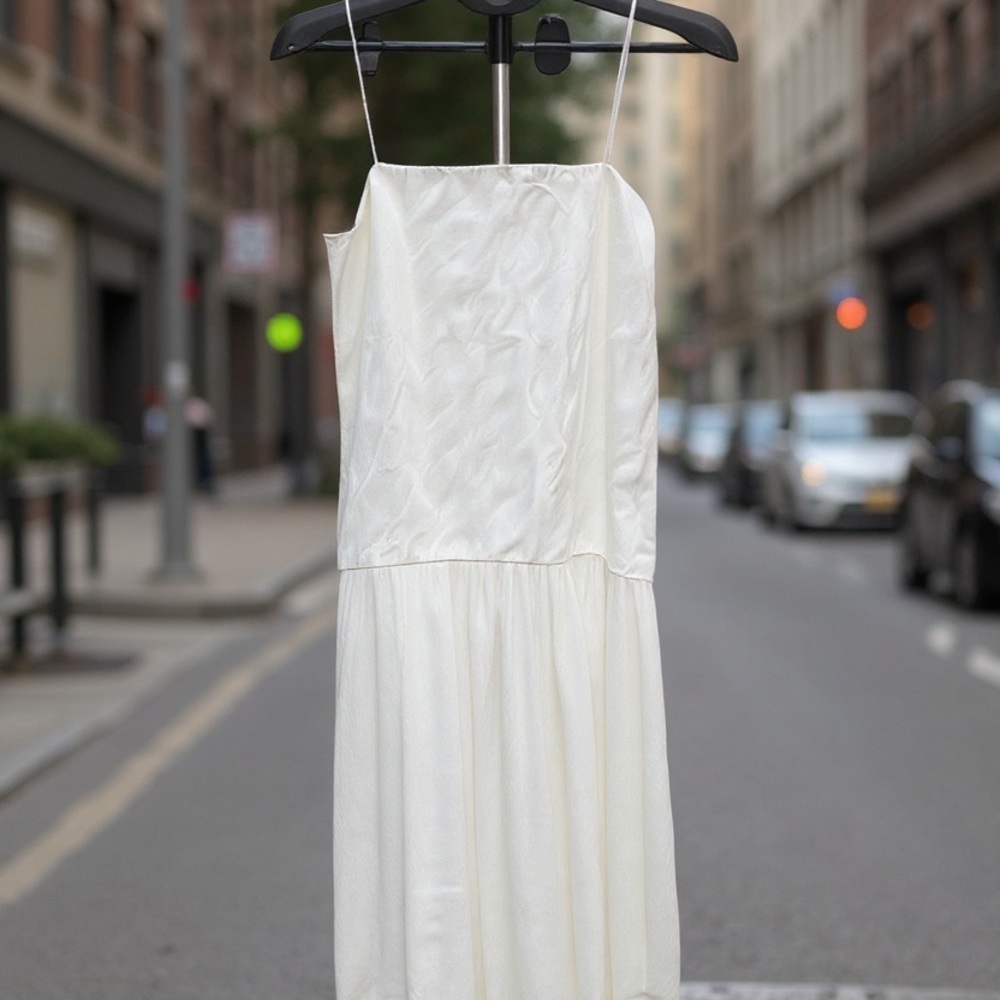 NWT Zara spaghetti strap maxi dress - Picture 2 of 8